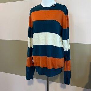 LRG Clothing Equipment Striped Giraffe Sweater